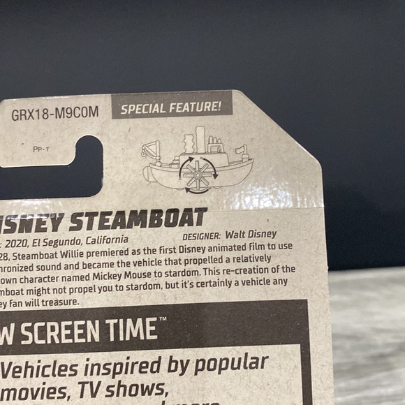 Hot Wheels | Screen Time #9 of 10: Disney Steamboat - 1:64 Scale - Picture 4 of 12